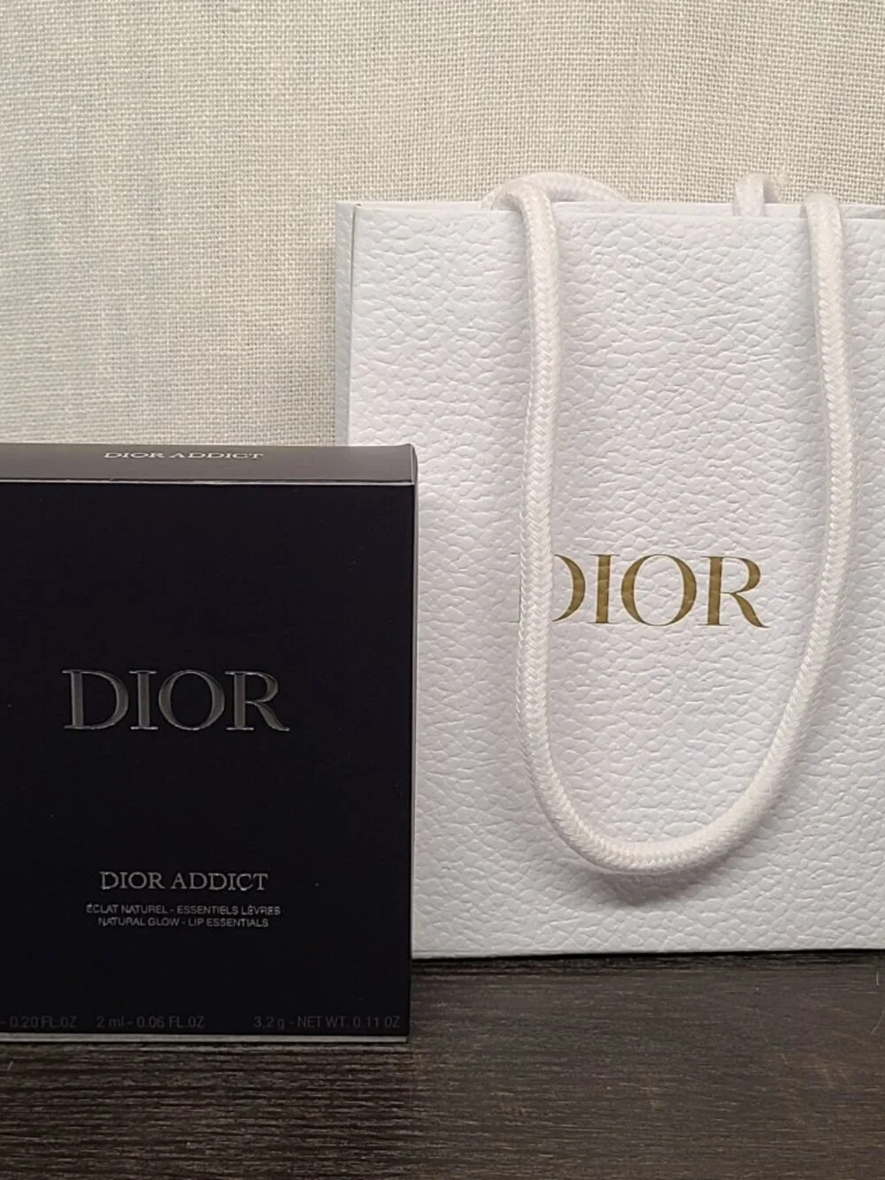 NEW Dior Addict Natural Glow Lip Essentials 3pc Set with Dior Gift Bag - Picture 8 of 12